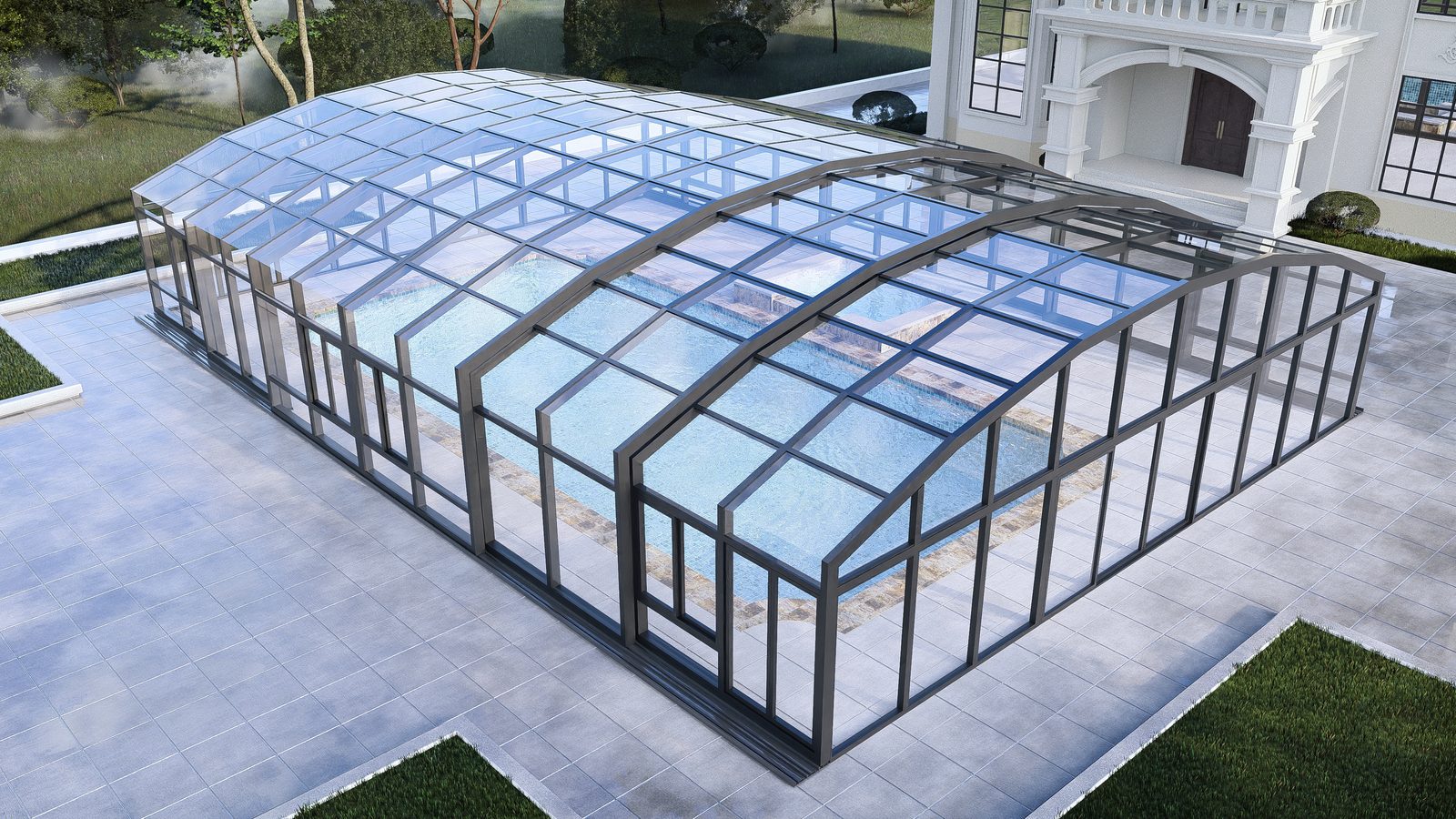 Retractable Pool Enclosure