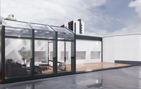 Retractable Balcony Sunroom