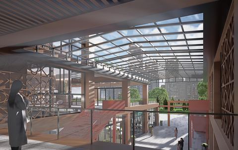 Retractable Commercial Canopy